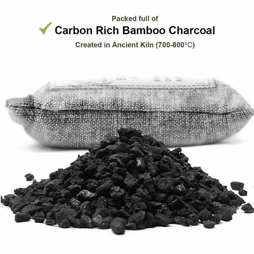 30PCS 200g Bamboo Charcoal Air Purifying Bags Odor Remover