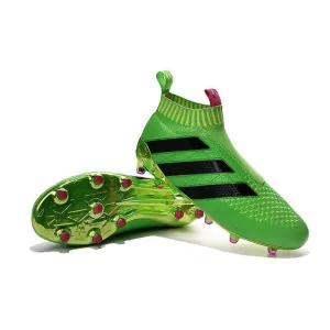 Adidas ACE 16  Purecontrol FG/AG Soccer Cleats Solar Green Pink Black