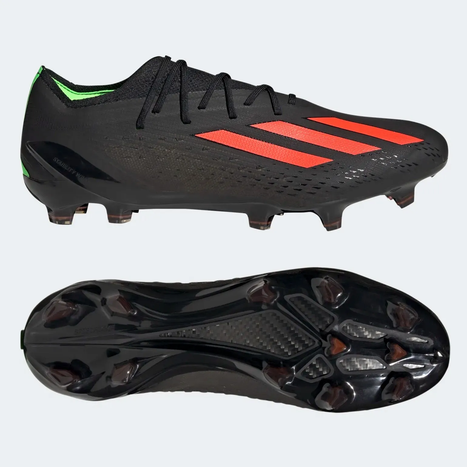 Adidas Adult X Speedportal.1 FG [Black/Red/Green]