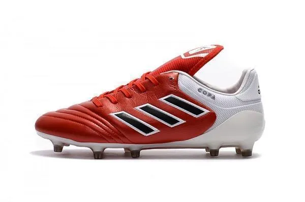 Adidas Copa 17.1 FG Soccer Cleats Red Core Black White