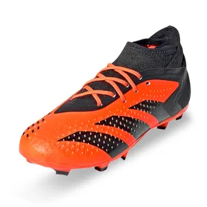 adidas Jr. Predator Accuracy.1 FG Soccer Cleats (Solar Orange/Black)