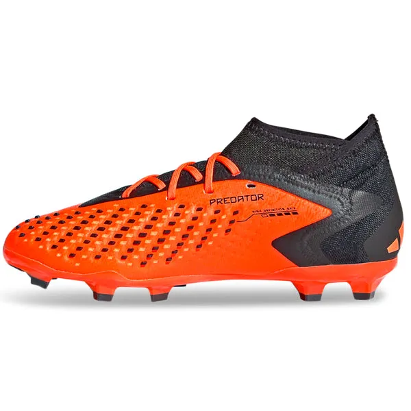 adidas Jr. Predator Accuracy.1 FG Soccer Cleats (Solar Orange/Black)