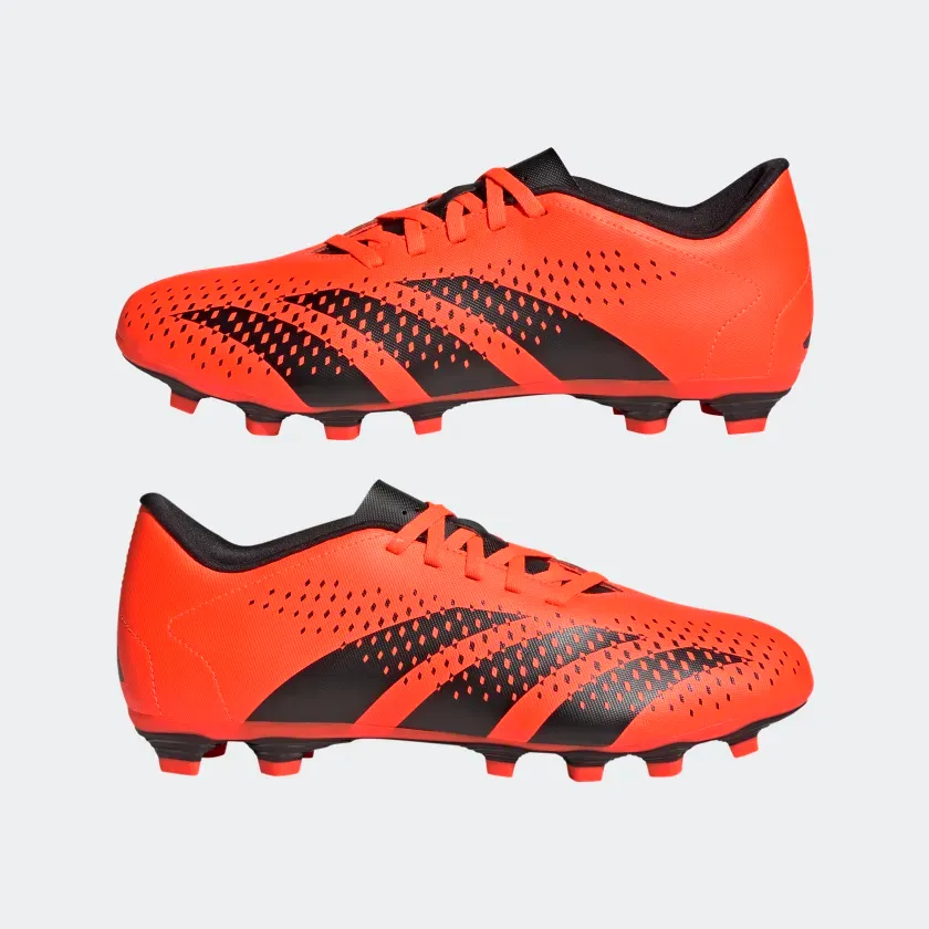 Adidas Men's Predator Accuracy.4 Fexible Ground Soccer Cleats - Team Solar Orange / Core Black