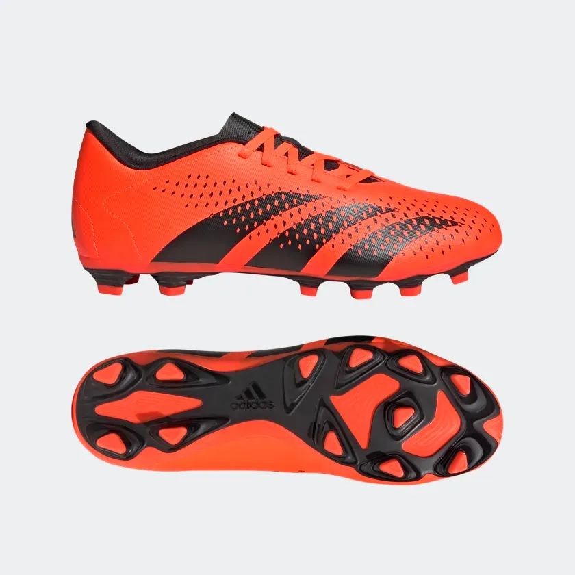 Adidas Men's Predator Accuracy.4 Fexible Ground Soccer Cleats - Team Solar Orange / Core Black