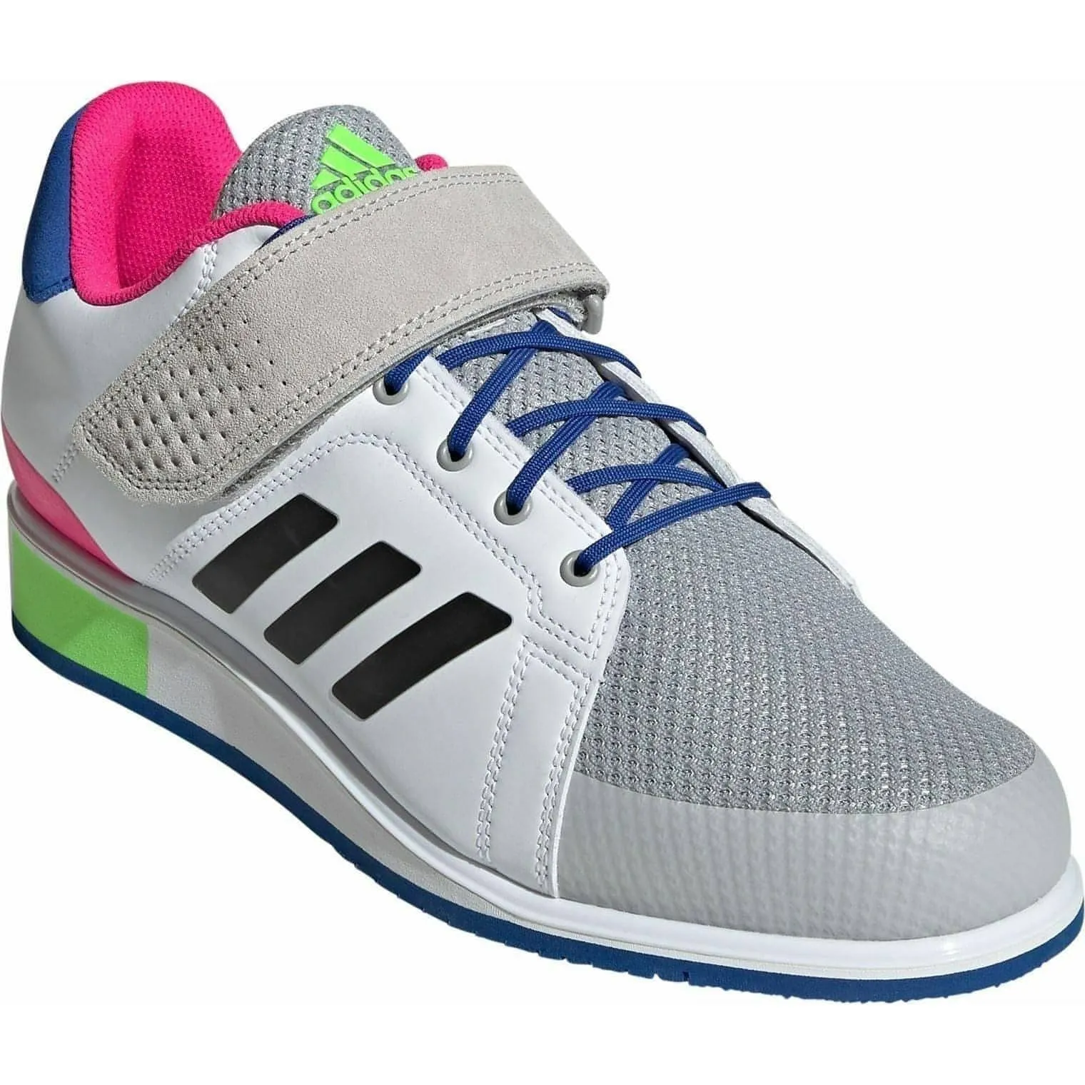 adidas Power Perfect 3 Mens Weightlifting Shoes - White