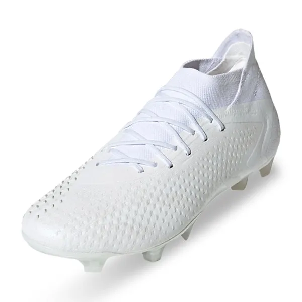 adidas Predator Accuracy.1 Firm Ground Soccer Cleats (Core White)