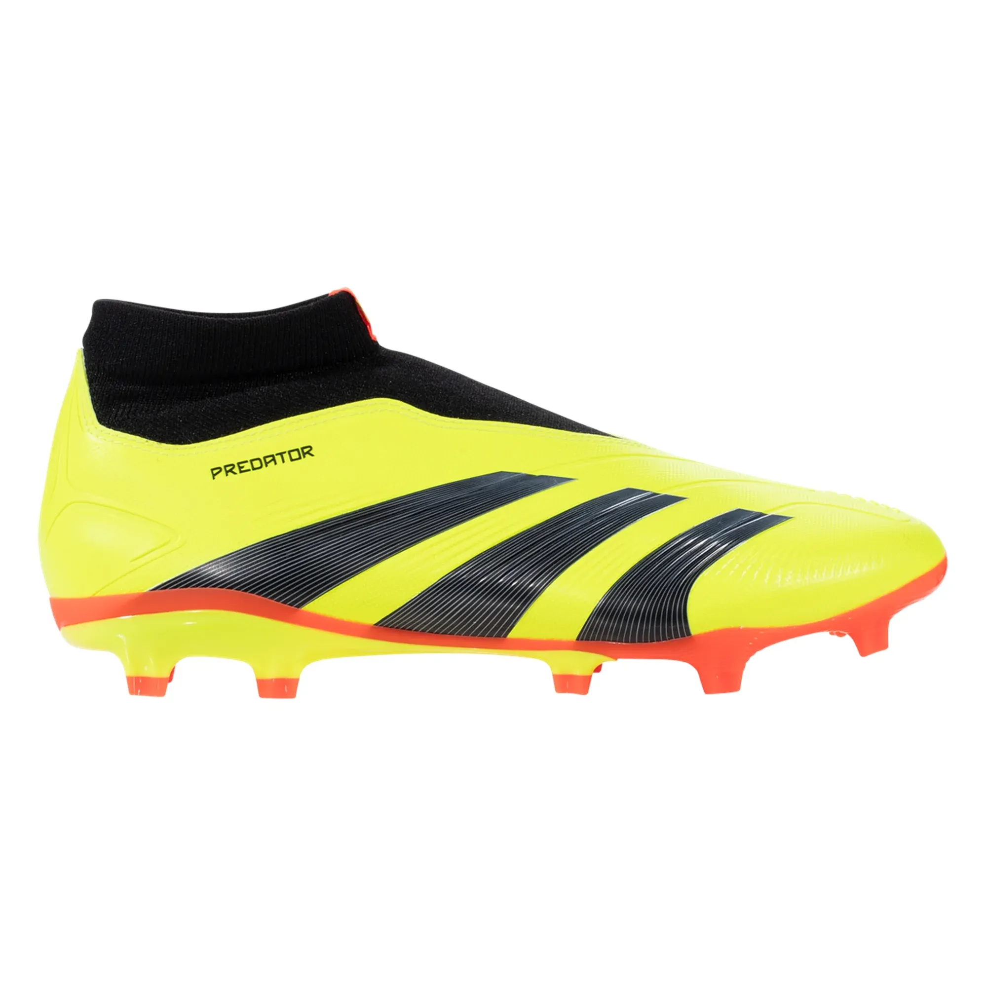 adidas Predator League LL FG Soccer Cleats (Solar Yellow/Black/Solar Red)