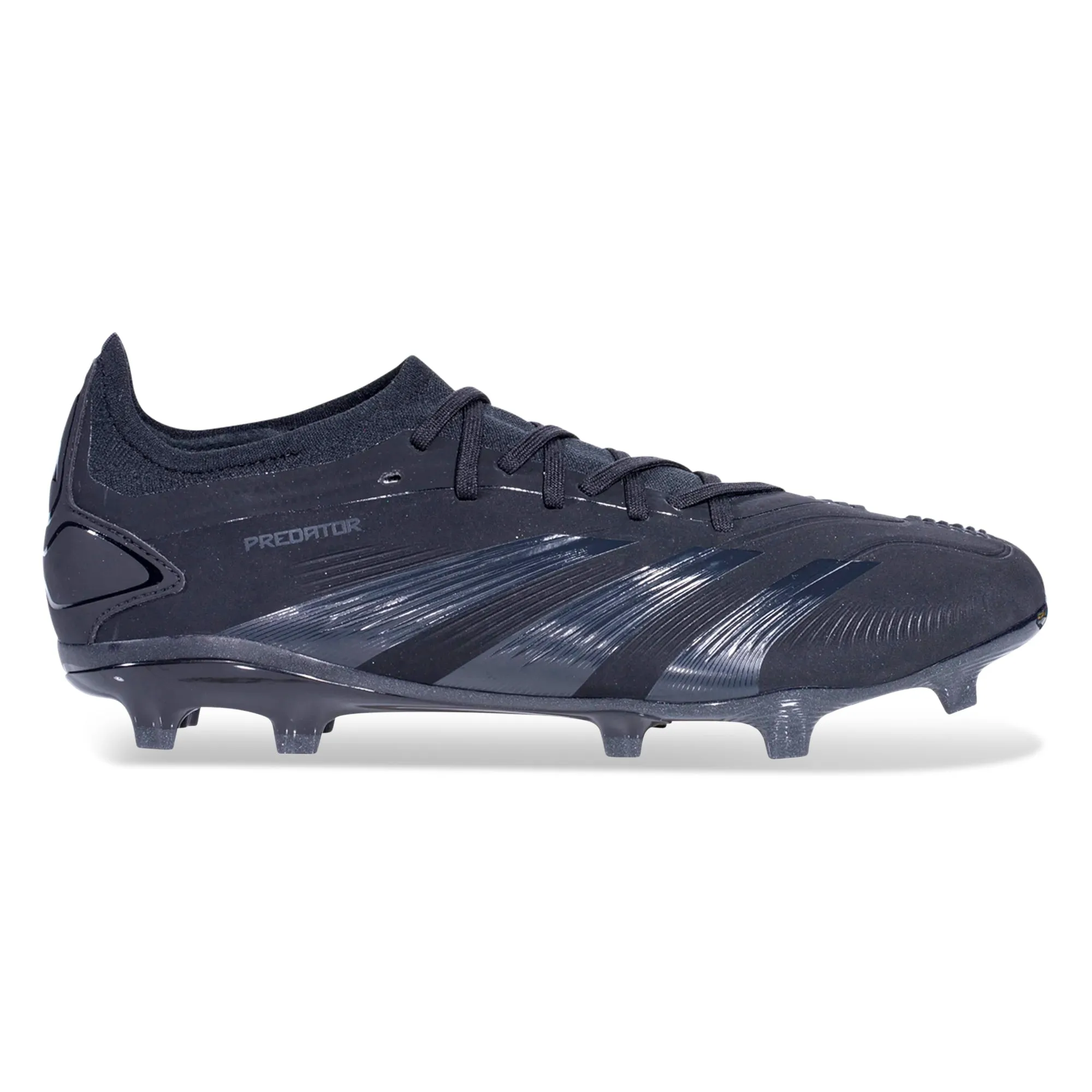 adidas Predator Pro Firm Ground Soccer Cleats (Core Black/Core Black)