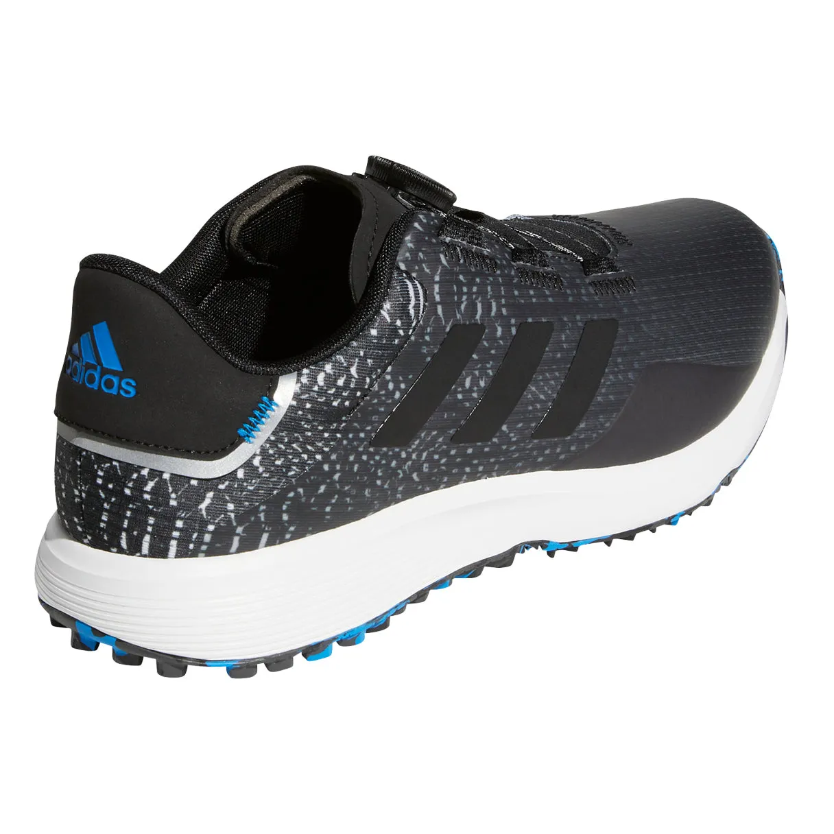 Adidas S2G BOA Spikeless Black Mens Golf Shoes