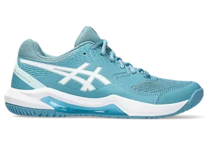 Asics Gel-Dedicate 8 Gris Blue/White Women's Tennis shoes Wide