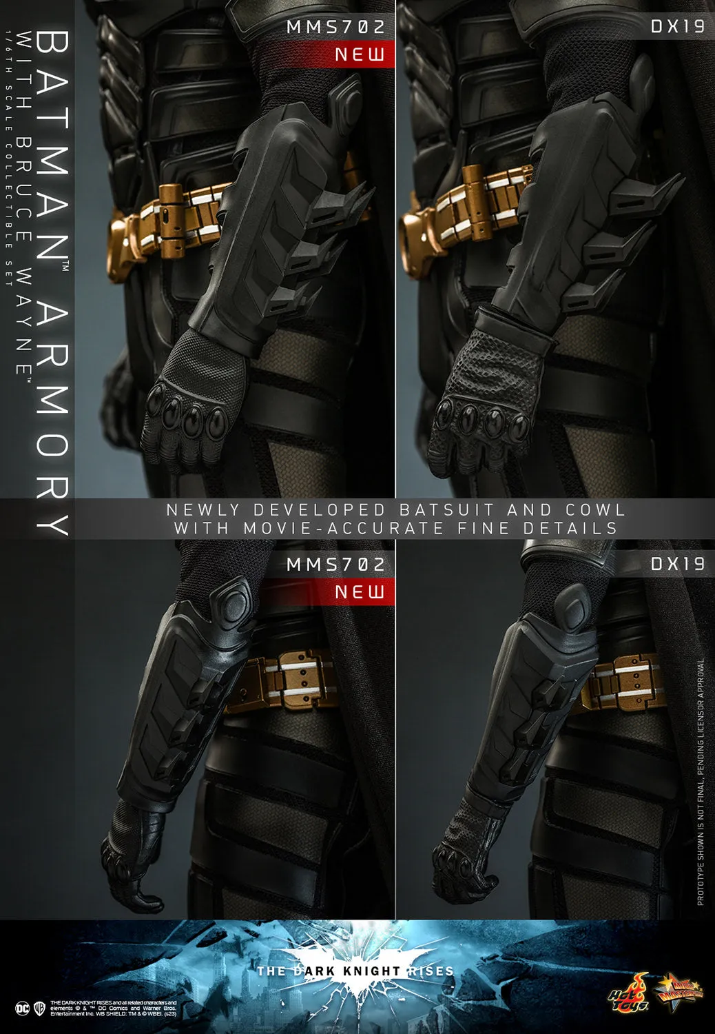 Batman Armory with Bruce Wayne 1/6 Scale Figure by Hot Toys