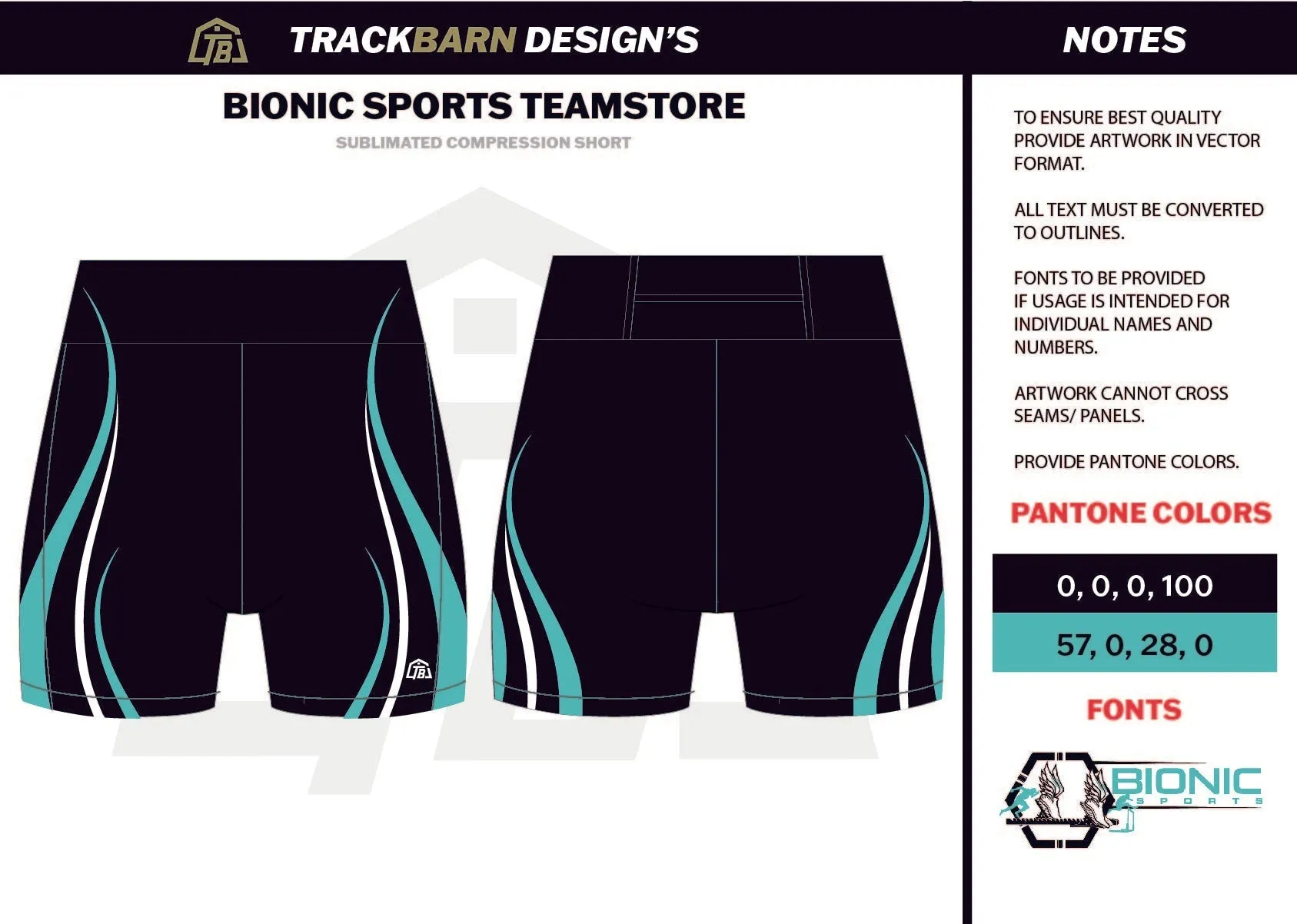 Bionic-Sports- Mens Short Running Tight