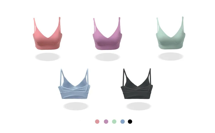 Breathable sports bra women