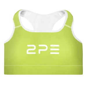 Bright Green Padded Sports Bra