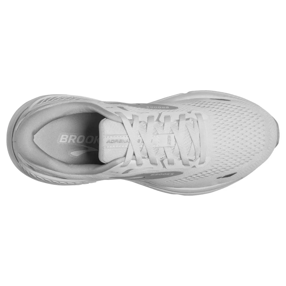 'Brooks' Women's Adrenaline GTS 23 - White / Oyster / Silver