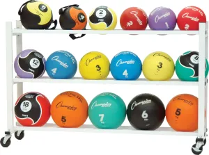 Champion Sports Deluxe Medicine Ball Cart