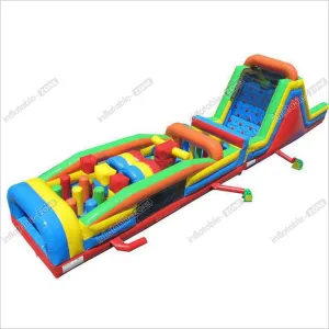 Children Adventuring Inflatable Obstacle Course Bouncer Course Sports Games Customized