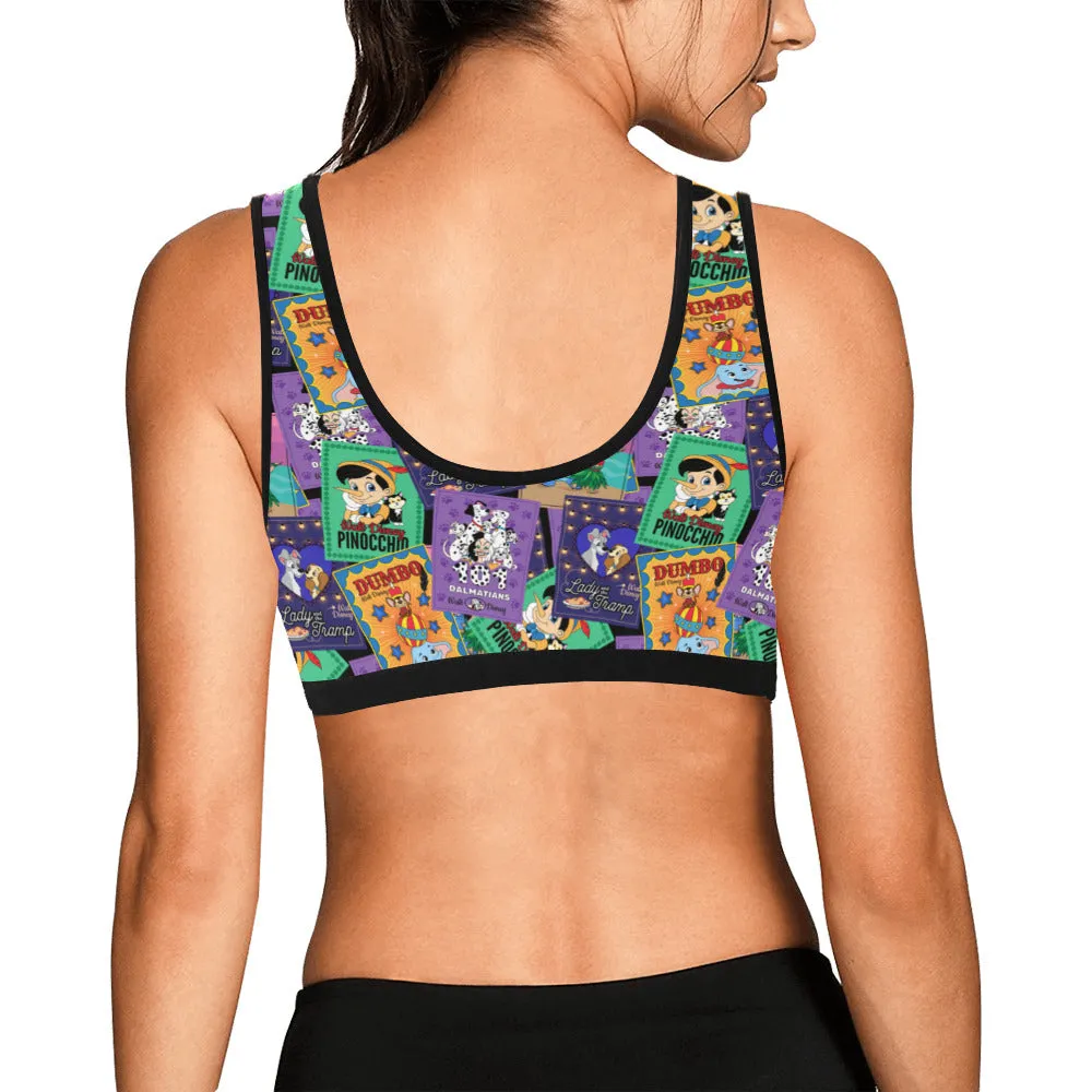 Classic Posters Women's Sports Bra