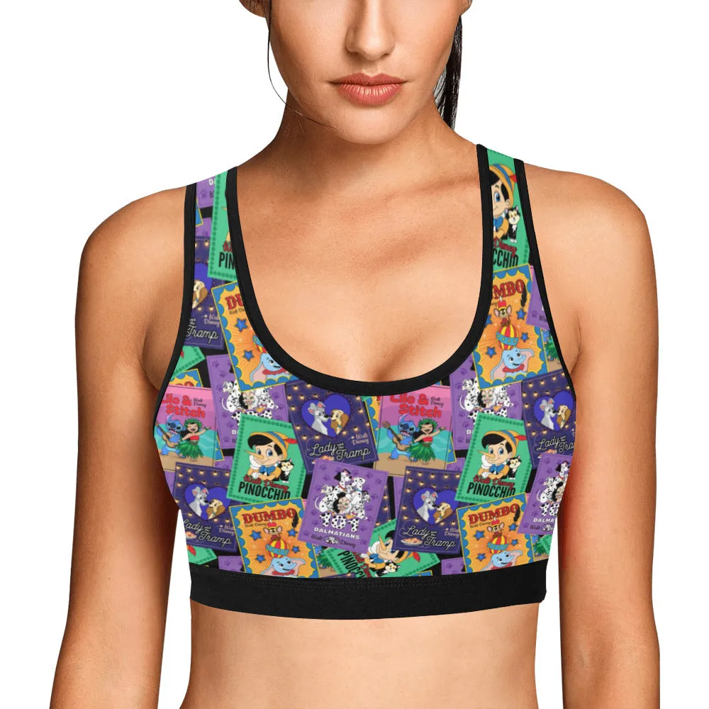 Classic Posters Women's Sports Bra