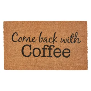 Come Back With Coffee Doormat - Park Designs