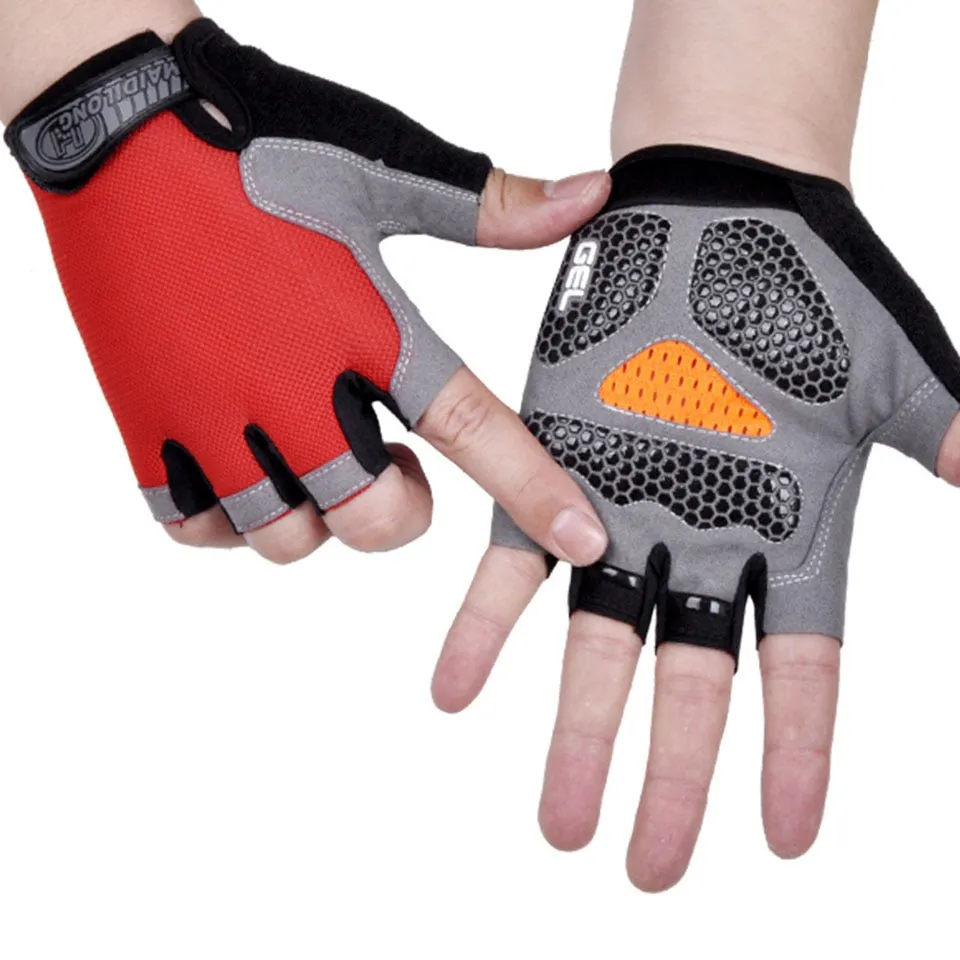 Cycling Anti-slip Anti-sweat Half Finger Gloves