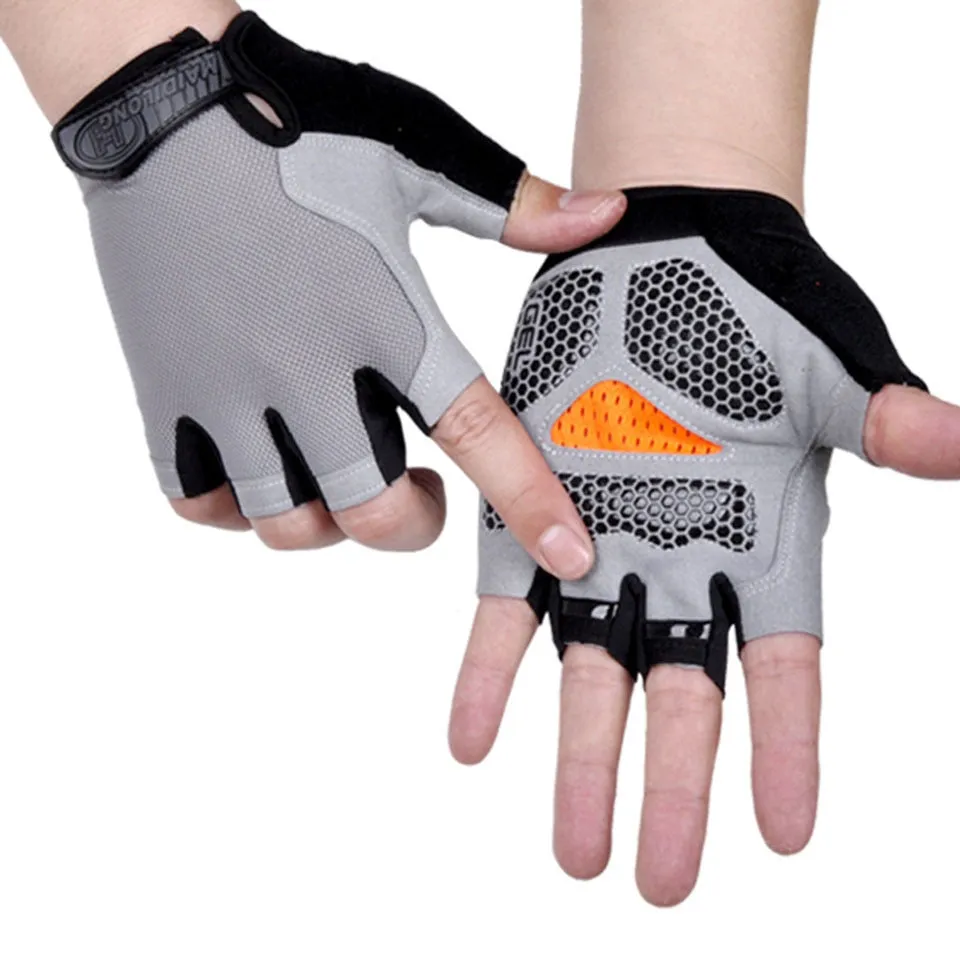 Cycling Anti-slip Anti-sweat Half Finger Gloves