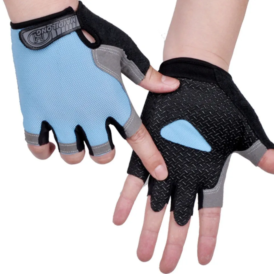 Cycling Anti-slip Anti-sweat Half Finger Gloves