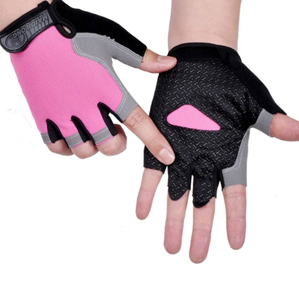 Cycling Anti-slip Anti-sweat Half Finger Gloves