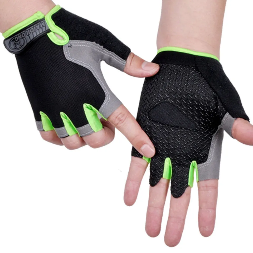 Cycling Anti-slip Anti-sweat Half Finger Gloves