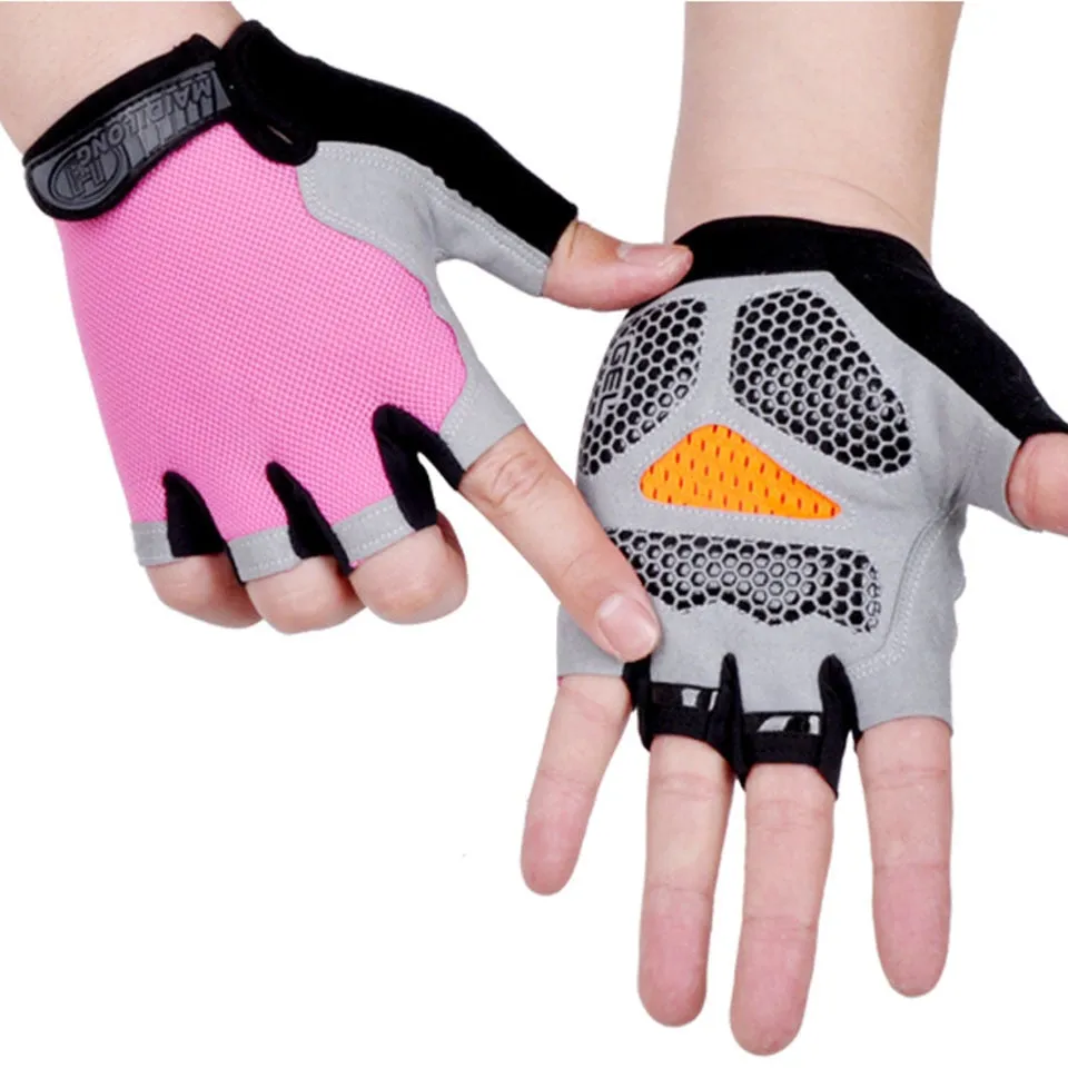 Cycling Anti-slip Anti-sweat Half Finger Gloves