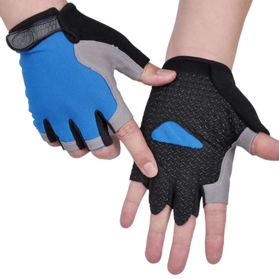 Cycling Anti-slip Anti-sweat Half Finger Gloves