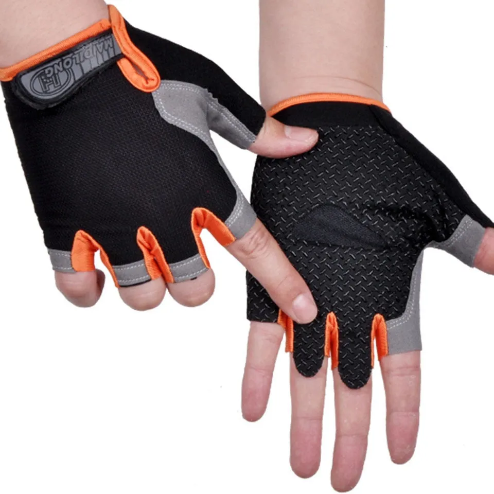 Cycling Anti-slip Anti-sweat Half Finger Gloves