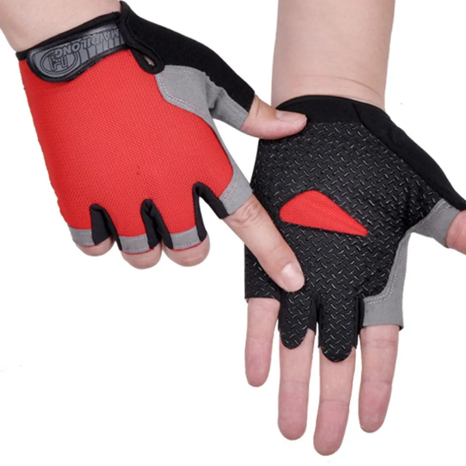 Cycling Anti-slip Anti-sweat Half Finger Gloves