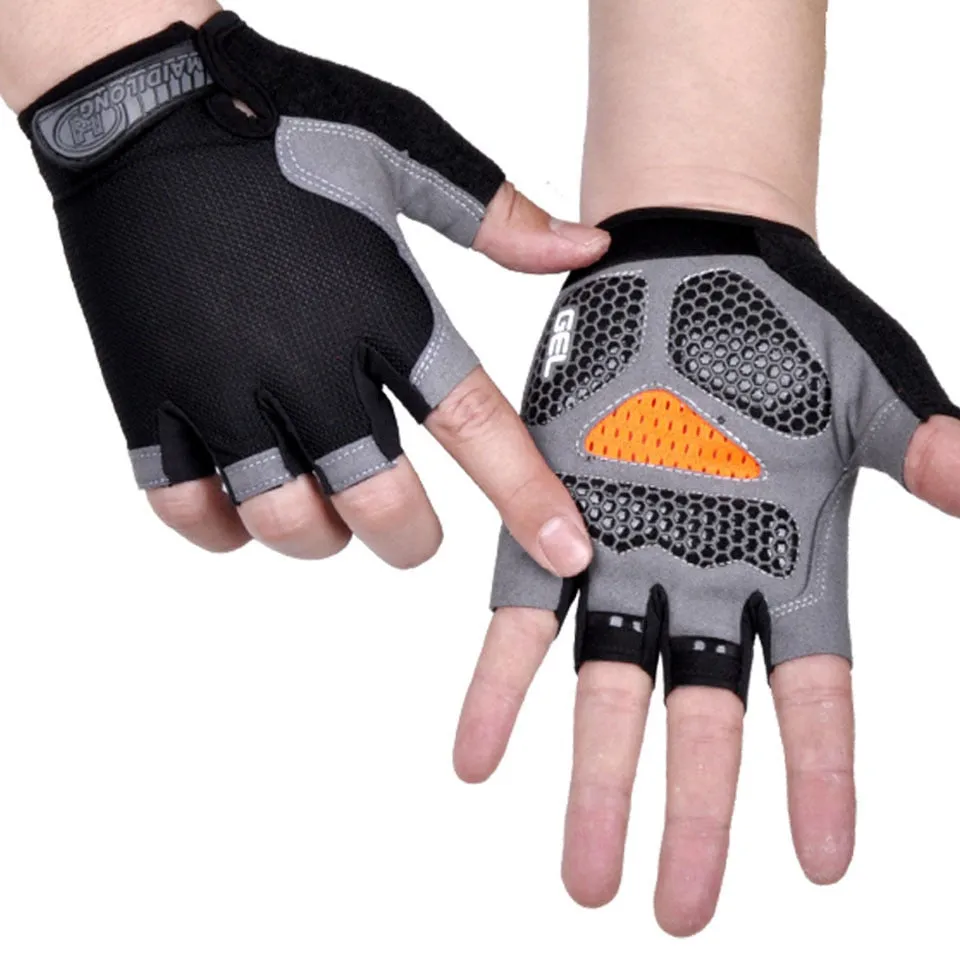 Cycling Anti-slip Anti-sweat Half Finger Gloves