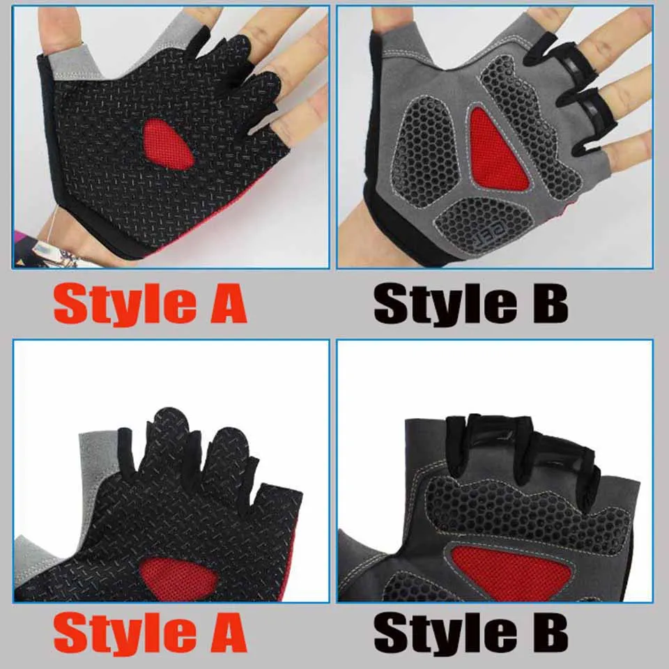 Cycling Anti-slip Anti-sweat Half Finger Gloves