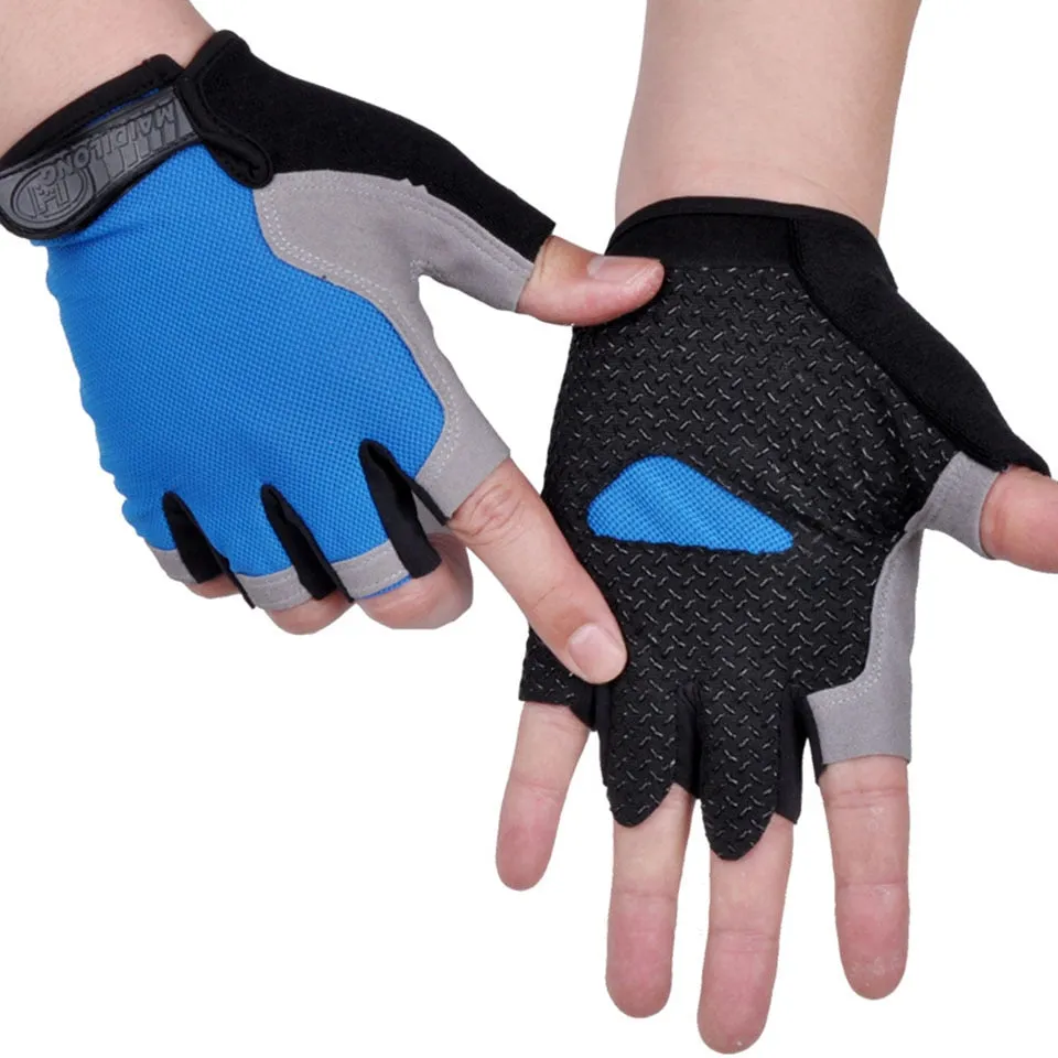 Cycling Anti-slip Anti-sweat Half Finger Gloves