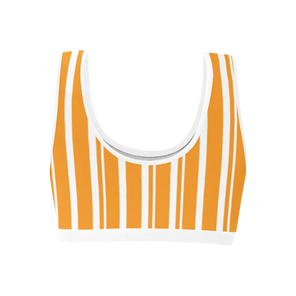 Dapper Dan Yellow Women's Sports Bra