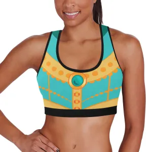 Disney Aladdin Jasmine Women's Sports Bra