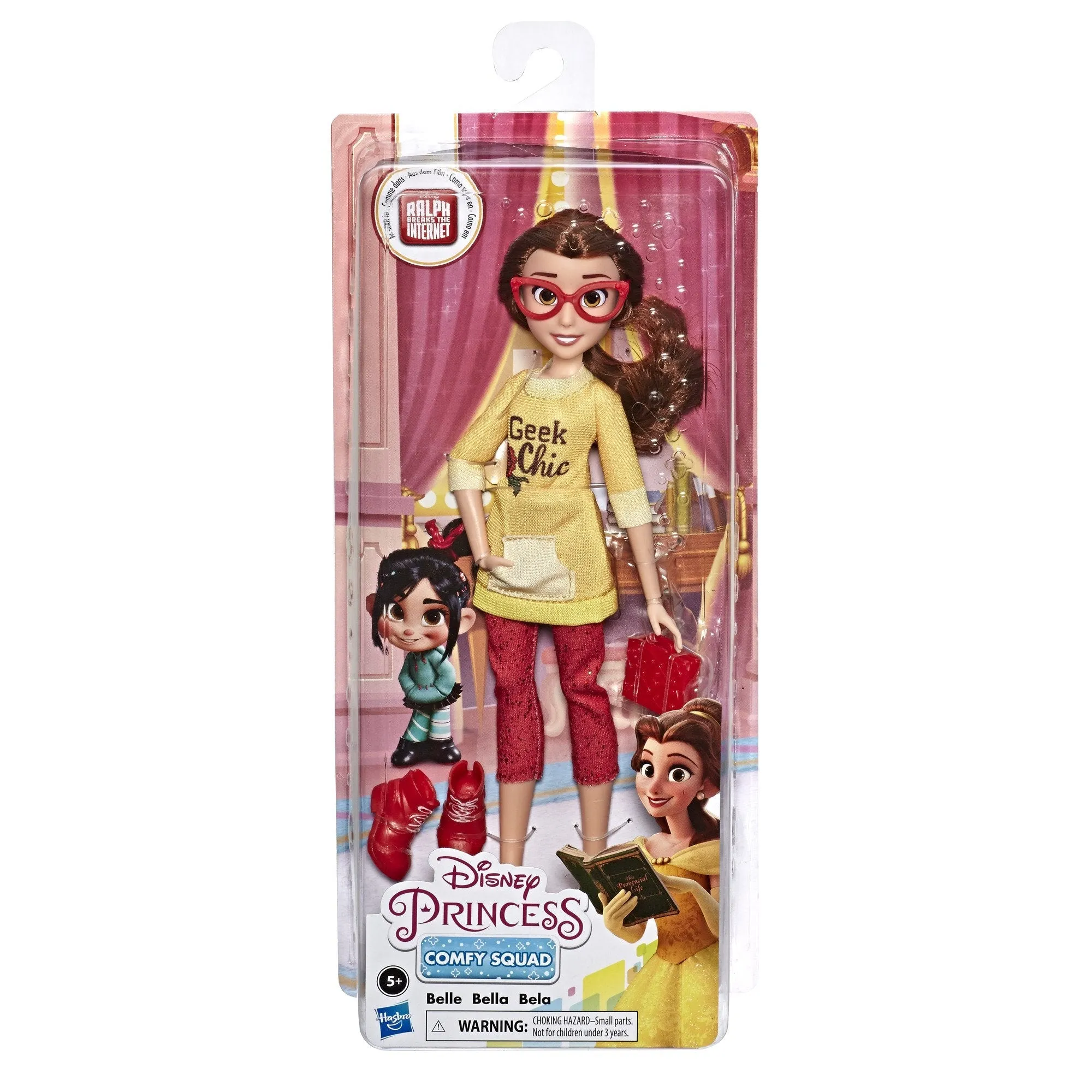 Disney Princess Comfy Squad Belle-Ralph Breaks The Internet