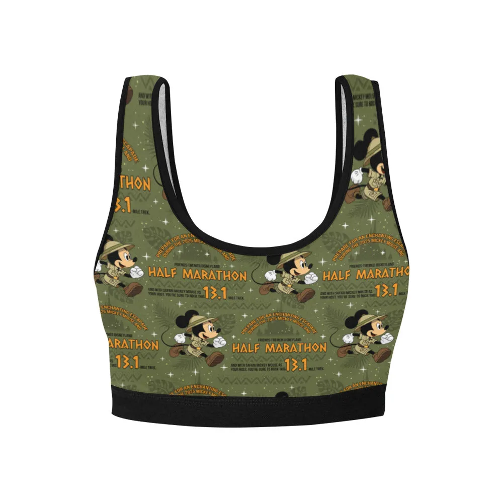 Disneyland Half Marathon Women's Sports Bra