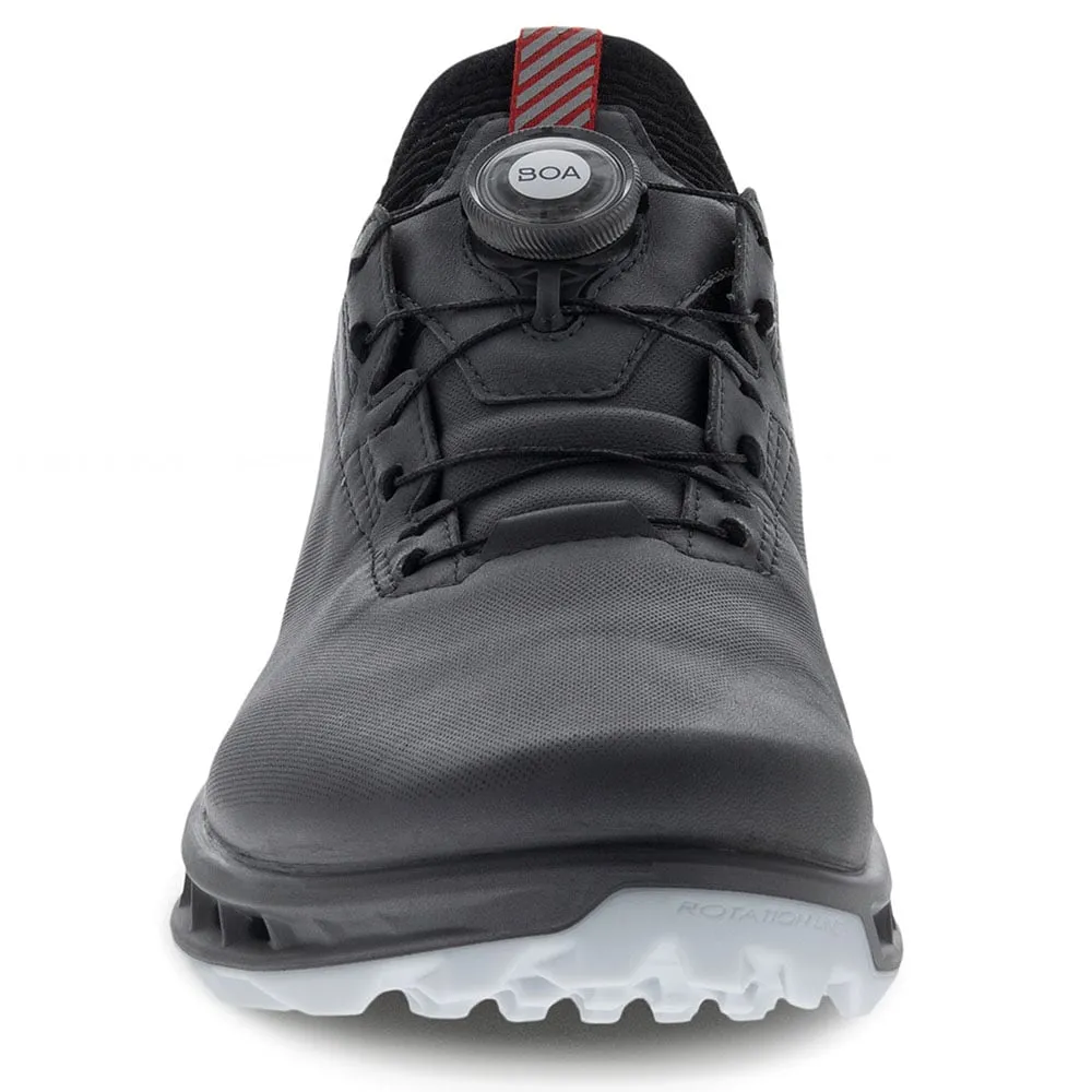 ECCO Biom C4 BOA Waterproof Spikeless Shoes - Magnet Black