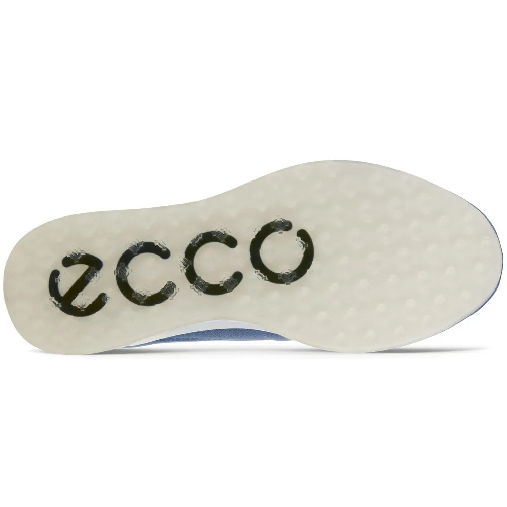 ECCO S-Three Gore-Tex Spikeless Waterproof Shoes - Retro Blue/White/Marine