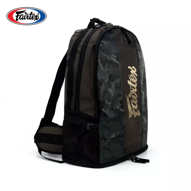 FAIRTEX BAG4 BACKPACK Black Gold