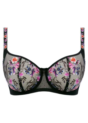 Fantasie Aurelia Black Underwired Balconette Bra in Black