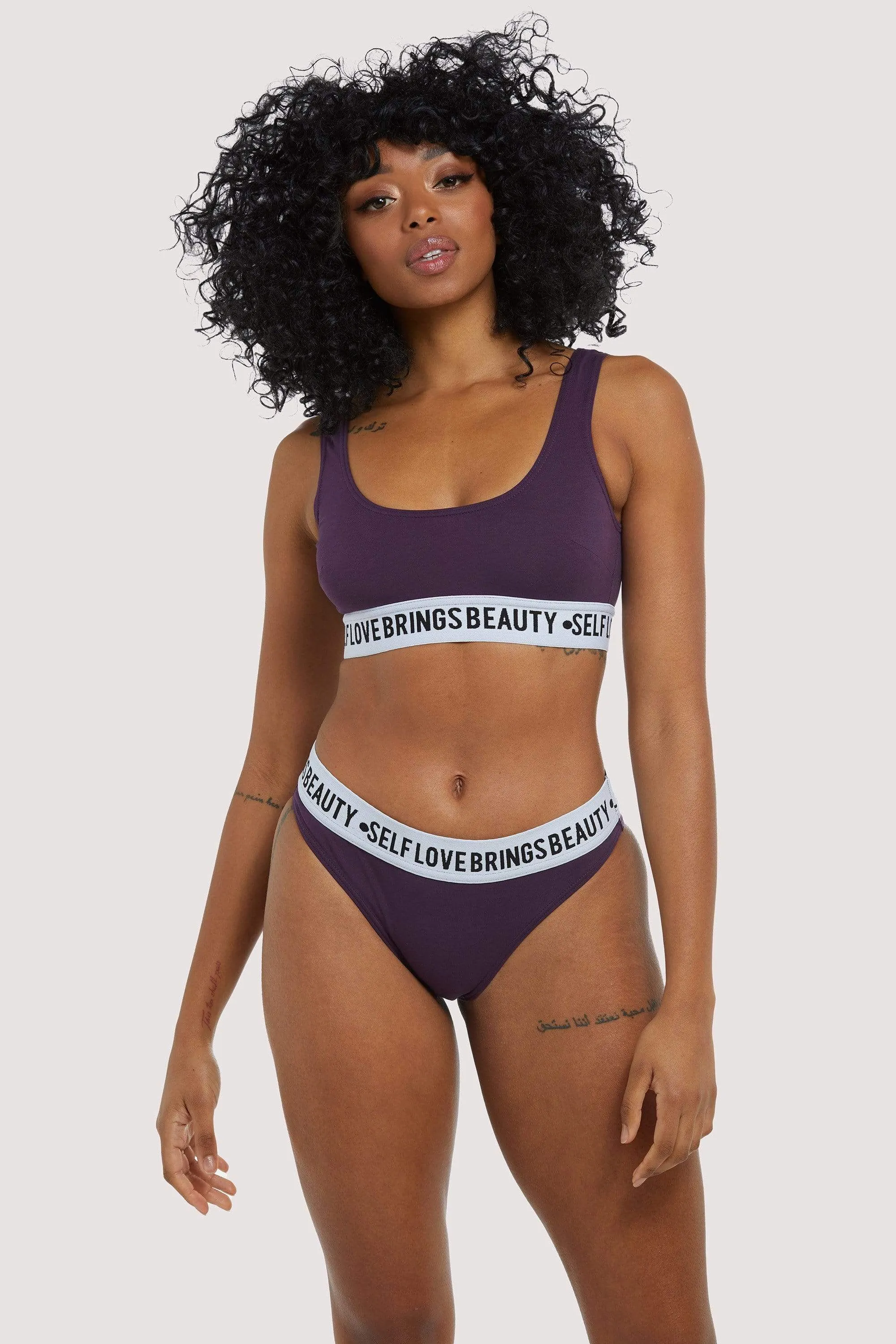 Felicity Hayward Self Love Purple Brief