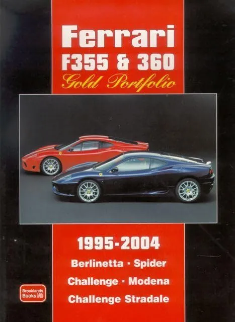 Ferrari F355 & 360 Gold Portfolio 1995-2004