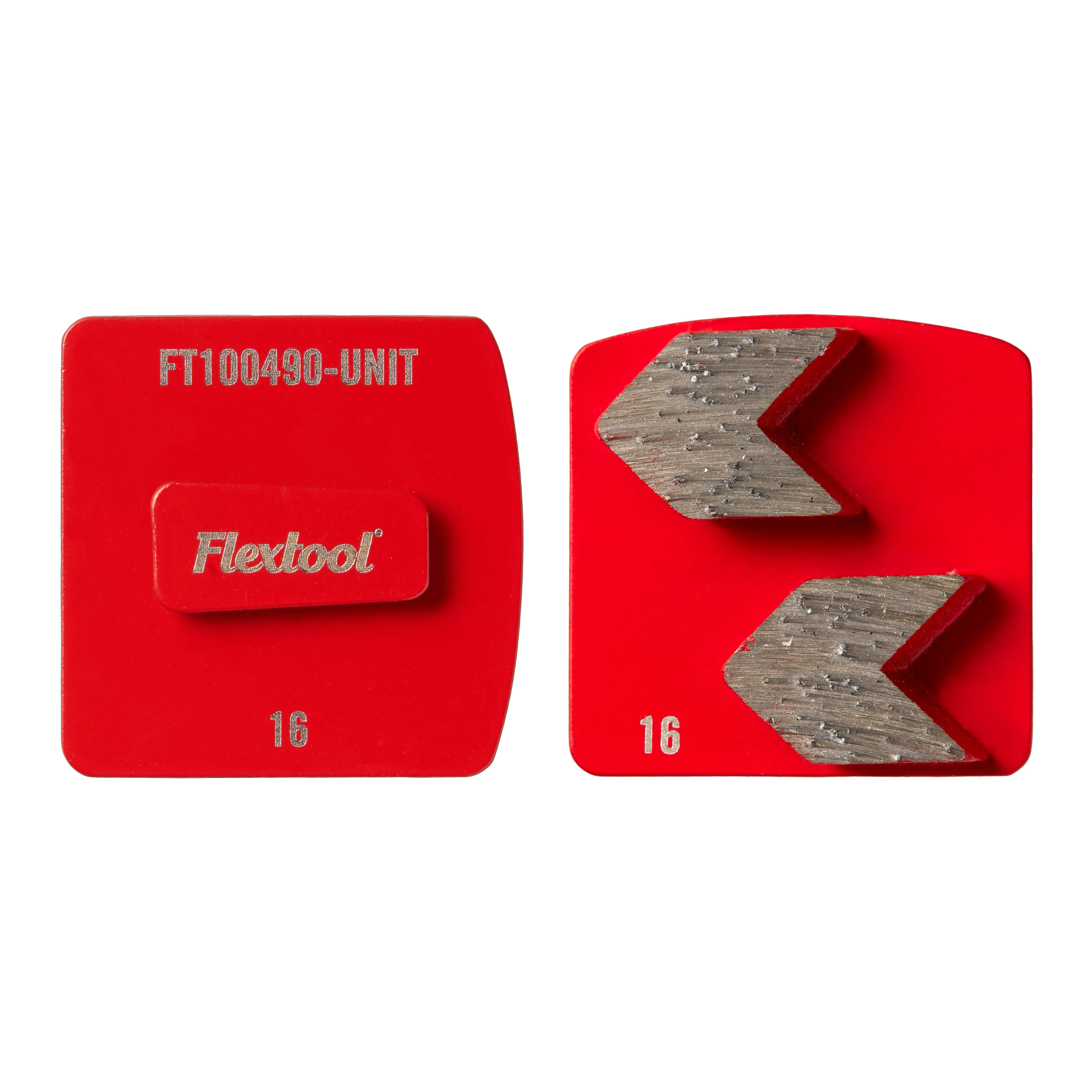 Flextool BladeTec Easy Lock Grinding Shoes - Thin coatings (paint, sealant) application