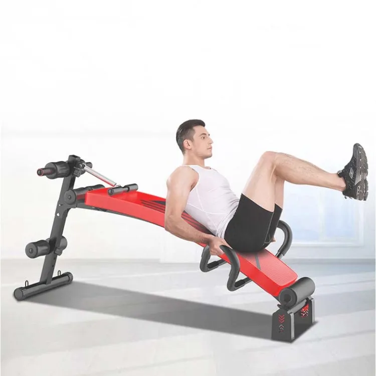 Foldable Sit-up Board For Household Multifunctional Abdomen, Specification: 177P-X5 Black Exclusive Type