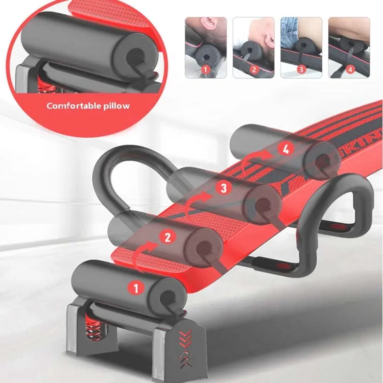 Foldable Sit-up Board For Household Multifunctional Abdomen, Specification: 177P-X5 Black Exclusive Type