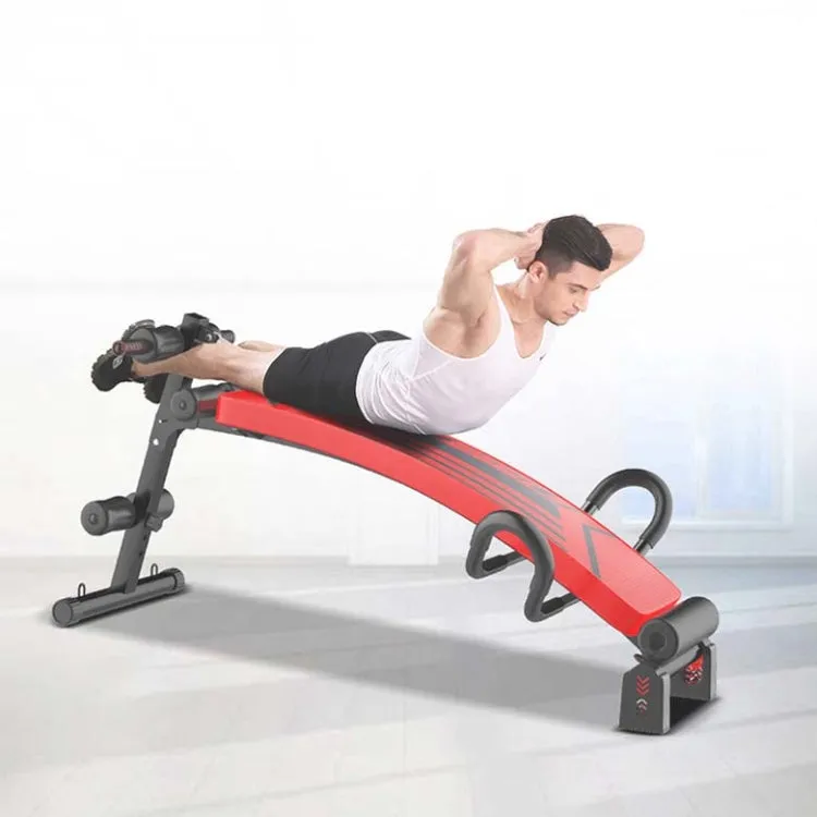 Foldable Sit-up Board For Household Multifunctional Abdomen, Specification: 177P-X5 Black Exclusive Type